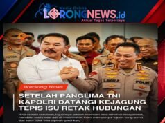 Kapolri Listyo Sigit Lakukan Silaturahmi dengan Jaksa Agung ST Burhanudin di Gedung Kejaksaan Agung RI