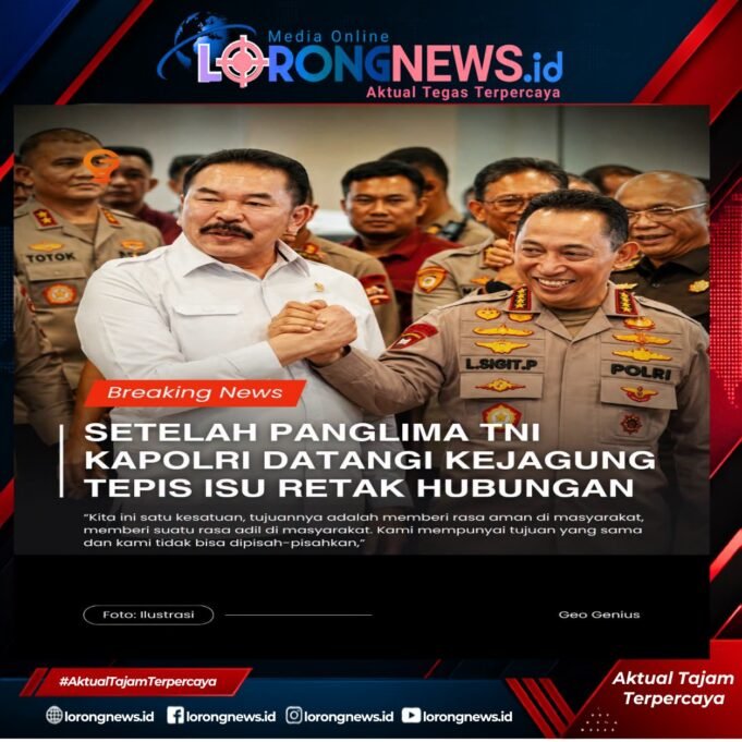 Kapolri Listyo Sigit Lakukan Silaturahmi dengan Jaksa Agung ST Burhanudin di Gedung Kejaksaan Agung RI