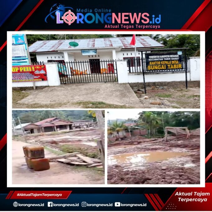 Tambang Emas Ilegal Beroperasi Tepat di Depan Kantor Desa Sungai Tabir, Ke Mana Peran Kades?