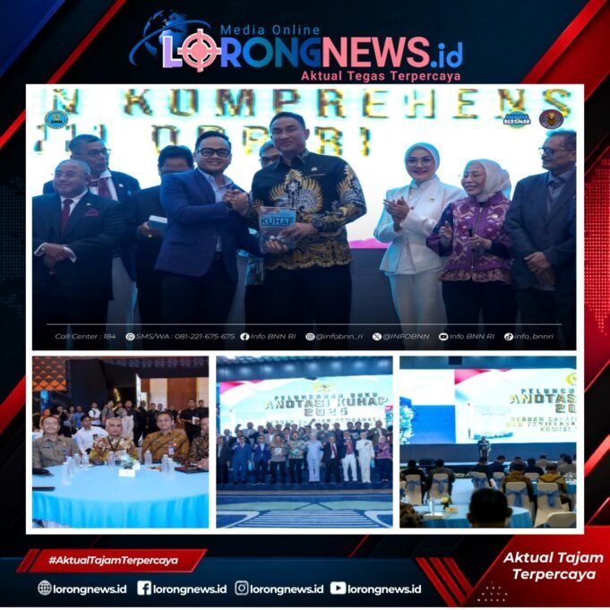 Hadiri Peluncuran Anotasi KUHAP 2025, BNN Dukung Penguatan Penegakan Hukum