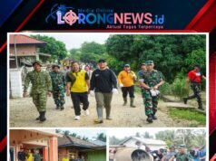 Dandim 0420/Sarko Pimpin Langsung Gotong Royong Pengecoran Jalan, Wujud Nyata Sinergi TNI dan Pemda Untuk Masyarakat Sarolangun