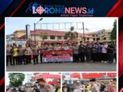 Polres Bersama Kejari Bungo Gelar Kegiatan Jumat Berkah, Bagikan Makanan Kepada Masyarakat