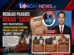 Regulasi Pilkades Bekasi “Cacat” IWO Indonesia : Jangan Biarkan Petahana Menang Curang Lewat “Karpet Merah”