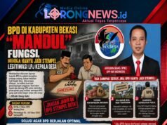 BPD di Kabupaten Bekasi “Mandul” Fungsi, Diduga Hanya Jadi Stempel Legitimasi LPJ Kepala Desa