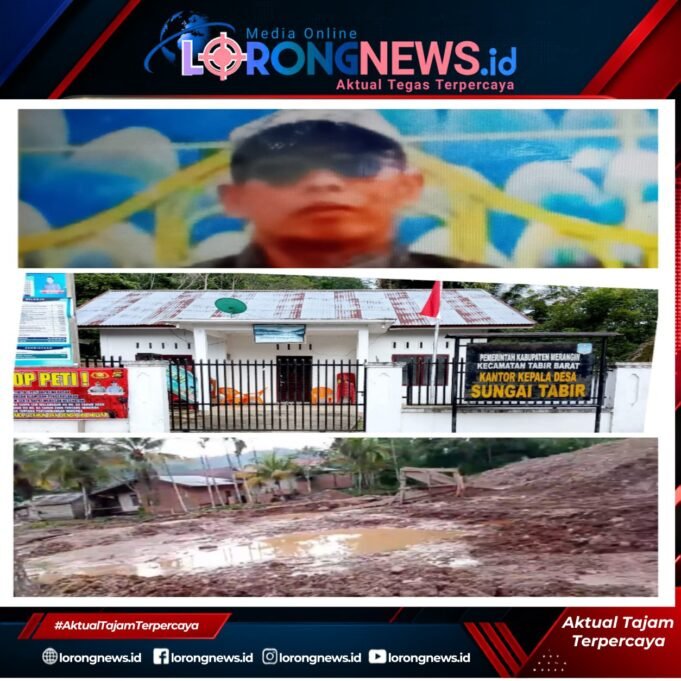 Kantor Desa Sungai Tabir Nyaris Dikeruk PETI, Pelayanan Lumpuh, Camat Tabir AB Rahman Pilih Bungkam