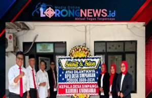 Pimred Media Lorongnews Ucapkan Selamat dan Sukses Pelantikan BPD Desa Simpangan, Kecamatan Cikarang Utara