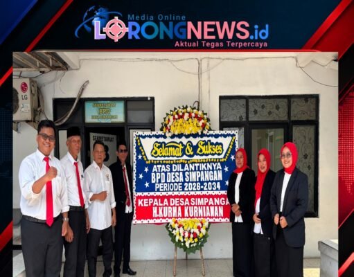 Pimred Media Lorongnews Ucapkan Selamat dan Sukses Pelantikan BPD Desa Simpangan, Kecamatan Cikarang Utara