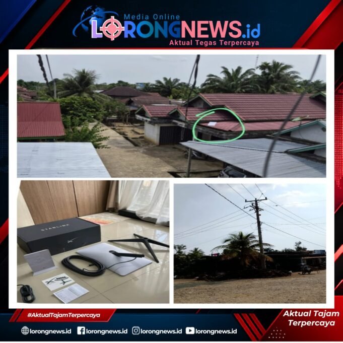 Ternyata Begini Cara Layanan Starlink, Diduga Disalurkan ke Rumah-rumah Warga di Desa Tunggul Bulin