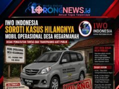 IWO Indonesia Soroti Hilangnya Mobil Operasional Desa Hegarmanah: Jangan Sampai Aset Publik Raib Tanpa Pertanggungjawaban