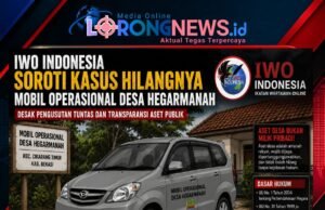 IWO Indonesia Soroti Hilangnya Mobil Operasional Desa Hegarmanah: Jangan Sampai Aset Publik Raib Tanpa Pertanggungjawaban