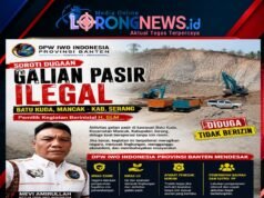DPW IWO Indonesia Provinsi Banten Soroti Dugaan Galian Pasir Ilegal di Batu Kuda Mancak, Desak Aparat Bertindak Tegas