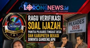Soroti Verifikasi Ijazah, Ketua DPD IWO Indonesia Kabupaten Bekasi, Minta Panitia Pilkades Tingkat Desa dan Kabupaten Harus Lebih Teliti