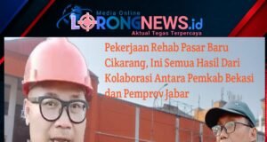 Ketua Pelaksana Pekerjaan Rehab Pasar Baru Cikarang Meluruskan Opini Publik