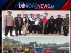 Hasan Basri Daftar Calon Kades Karangharja, Dikawal Ratusan Pendukung Siap Menangkan Pilkades Periode 2026–2034