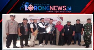 Hasan Basri Daftar Calon Kades Karangharja, Dikawal Ratusan Pendukung Siap Menangkan Pilkades Periode 2026–2034