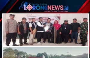 Hasan Basri Daftar Calon Kades Karangharja, Dikawal Ratusan Pendukung Siap Menangkan Pilkades Periode 2026–2034
