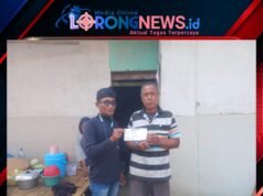 DPD IWO Indonesia Kabupaten Bekasi Serahkan Surat Tanda Terima Pengajuan Rutisae dari BAZNAS