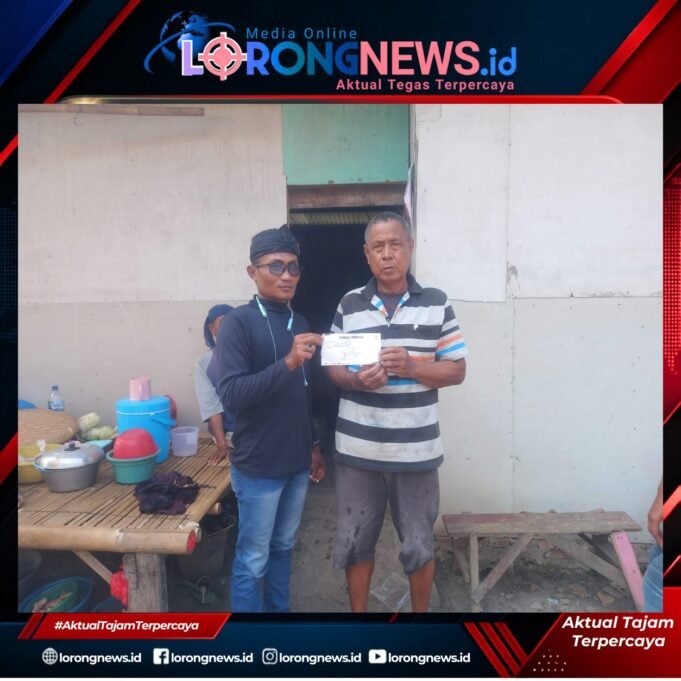DPD IWO Indonesia Kabupaten Bekasi Serahkan Surat Tanda Terima Pengajuan Rutisae dari BAZNAS
