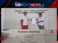 DPD IWO Indonesia Kabupaten Bekasi Ucapkan Terima Kasih Kepada BAZNAS