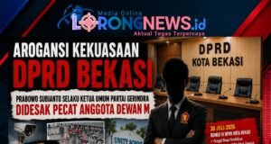 Arogansi Kekuasaan DPRD Kota Bekasi, Prabowo Subianto Selaku Ketua Umum Partai Gerindra Didesak Pecat Anggota Dewan M