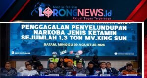 Operasi Gabungan Gagalkan Penyelundupan 1,3 Ton Ketamine di Perairan Natuna