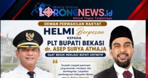 Kepala Dinas Jangan Dia Lagi Dia Lagi: Ini Pesan Helmi SE Ketua Fraksi Gerindra DPRD Ke Plt Bupati Bekasi Ketika Besok Sudah Definitif