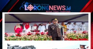 Iptu Eka Purwanta Hormat Saat Merah Putih Diturunkan, Pamenang Barat Dipadati Ratusan Warga