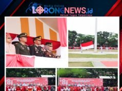 Penuh Khidmat, Polres Merangin Sukses Laksanakan Pengibaran Bendera Merah Putih pada HUT ke-81 Kemerdekaan RI