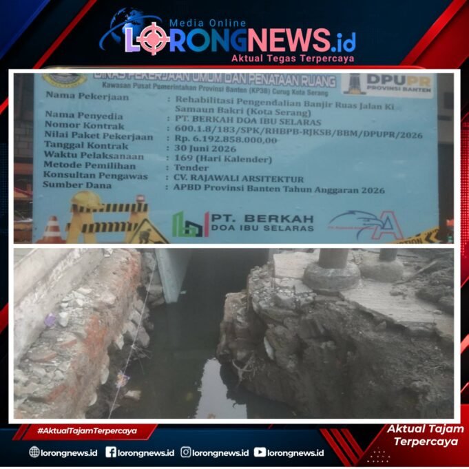 Proyek Pengendalian Banjir Rp 6,19 Miliar Disorot Tajam, Ini Kata Ketua IWO Indonesia Kota Serang