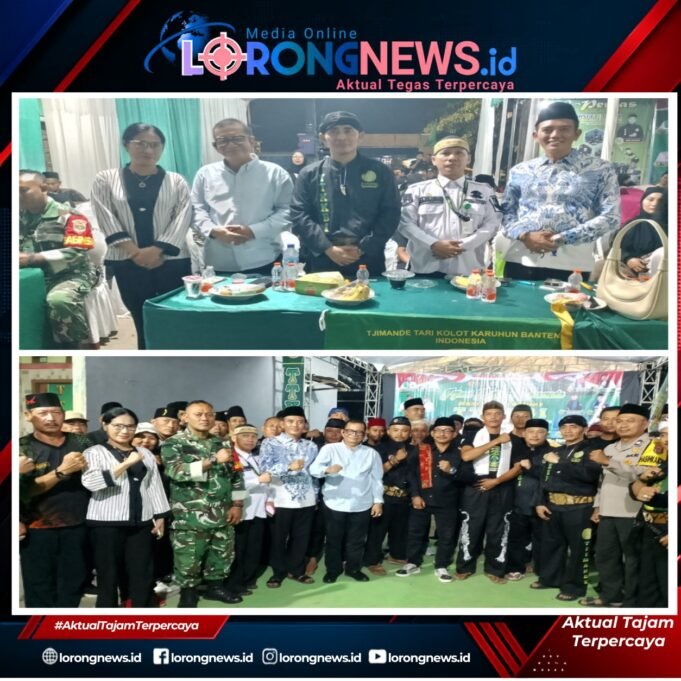 Pembina dan Ketua DPD IWO-I Kabupaten Tangerang Apresiasi Ritual Ketjeran Thijamande DPW II TTKKBI