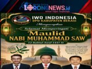 IWO Indonesia DPD Kabupaten Bekasi Ucapkan Selamat Memperingati Maulid Nabi Muhammad SAW