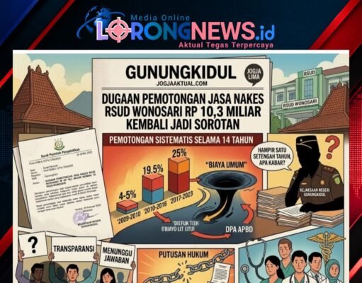 Dugaan Pemotongan Jasa Pelayanan Rp 10,3 Miliar di RSUD Wonosari Diselidiki Kejaksaan