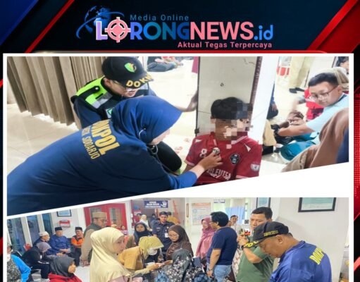 Tim Dokkes Polresta Sidoarjo Cek Kesehatan Ratusan Santri di Tanggulangin