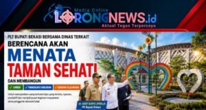 Plt Bupati Bekasi Bersama Dinas Terkait Berencana Akan Menata Taman Sehati Sekaligus Membangun Sarana UMKM dan Panggung Hiburan