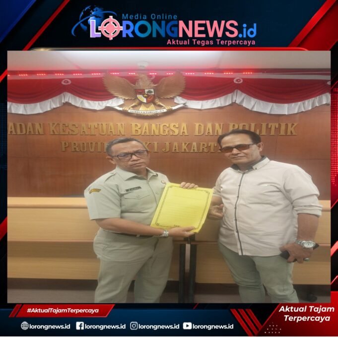IWO Indonesia DPW Jakarta Raya Serahkan Berkas ke Kesbangpol, Laporkan Keberadaan Organisasi di Ibu Kota