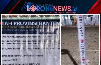 Betonisasi RW 17 Kuta Bumi Disorot, Diduga Pekerjaan Tidak Sesuai RAB
