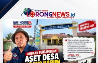 Dugaan Pengambilan Aset Kantor Desa Karangharum Disorot, Ketua DPD IWO-I Kabupaten Bekasi: Jika Milik Desa, Tidak Boleh Dikuasai Sembarangan