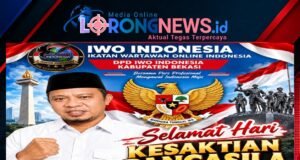DPD IWO Indonesia Kabupaten Bekasi Mengucapkan Selamat Hari Kesaktian Pancasila