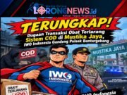 Terungkap! Dugaan Transaksi Obat Terlarang Sistem COD di Mustika Jaya, IWO Indonesia Gandeng Polsek Bantargebang