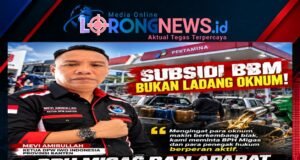 SUBSIDI BUKAN LADANG OKNUM! MEVI AMIRULLAH: BPH MIGAS DAN APARAT JANGAN PASIF, PENGAWASAN HARUS TURUN TANGAN