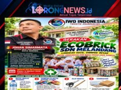 SDN Melandang Gerakan Ecobrick, IWO Indonesia Kota Serang Dorong Kepedulian Lingkungan Sejak Dini
