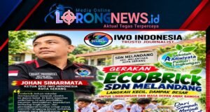 SDN Melandang Gerakan Ecobrick, IWO Indonesia Kota Serang Dorong Kepedulian Lingkungan Sejak Dini