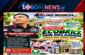 SDN Melandang Gerakan Ecobrick, IWO Indonesia Kota Serang Dorong Kepedulian Lingkungan Sejak Dini