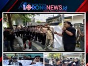 Warga Bersama LSM PAGAR Gelar Aksi Unjuk Rasa di Depan PT JPN