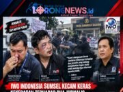 IWO Indonesia Sumsel Kecam Keras Kekerasan Terhadap Dua Jurnalis Saat Meliput Demo di Mapolda Sumsel