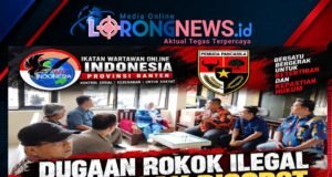 CAMAT MANCAK SEMPAT GERAM SAAT AUDIENSI, KETUA DPW IWO INDONESIA BANTEN DAN PAC PP DESAK TINDAK LANJUT DUGAAN ROKOK ILEGAL