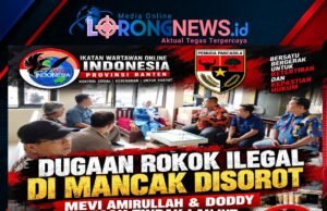 CAMAT MANCAK SEMPAT GERAM SAAT AUDIENSI, KETUA DPW IWO INDONESIA BANTEN DAN PAC PP DESAK TINDAK LANJUT DUGAAN ROKOK ILEGAL