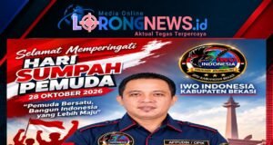 Keluarga Besar IWO Indonesia Kabupaten Bekasi Ucapkan Selamat Memperingati Hari Sumpah Pemuda ke-98