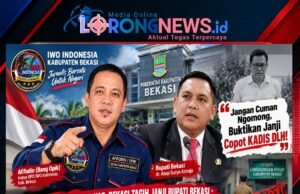 DPD IWO Indonesia Kabupaten Bekasi Tagih Janji Bupati Bekasi : Jangan Cuman Ngomong, Buktikan Janji Copot KADIS DLH!