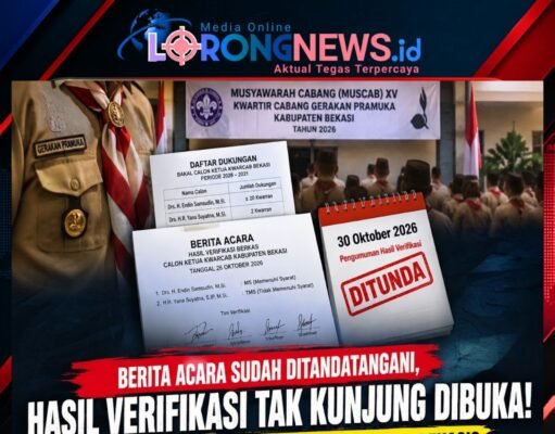 HASIL VERIFIKASI BUKAN RAHASIA! PENUNDAAN PENGUMUMAN CALON KETUA KWARCAB BEKASI PICU KECURIGAAN